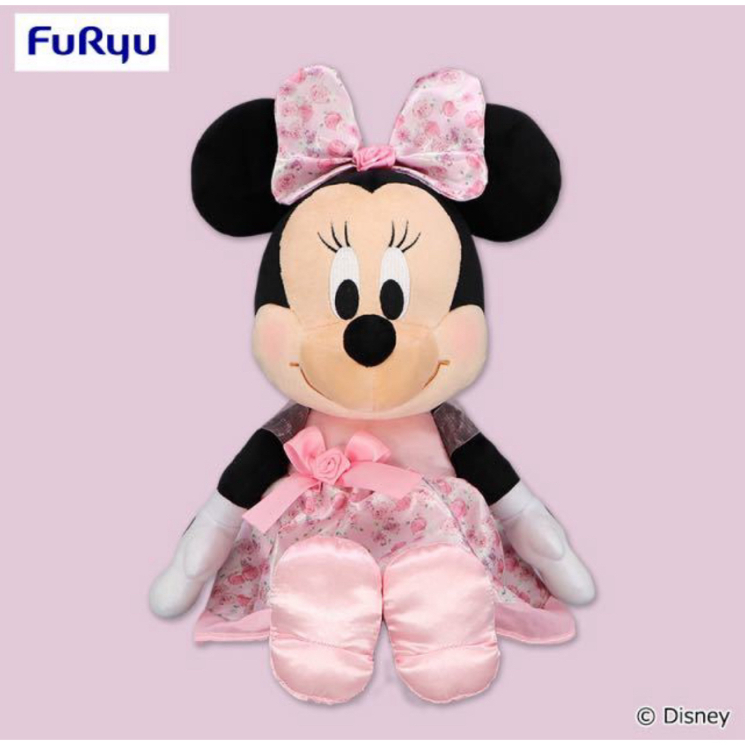 Disney(ディズニー)のミニーマウス 【FDM】Flower Minnie BIGぬいぐるみ エンタメ/ホビーのおもちゃ/ぬいぐるみ(キャラクターグッズ)の商品写真