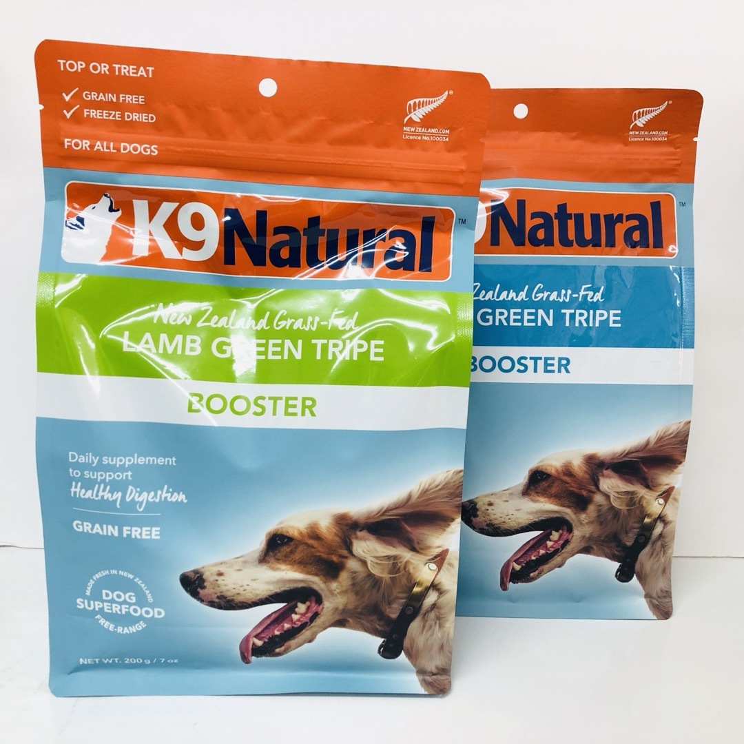 2点セット　k9natural K9ナチュラル　ラム・ビーフグリーントライプ その他のペット用品(ペットフード)の商品写真