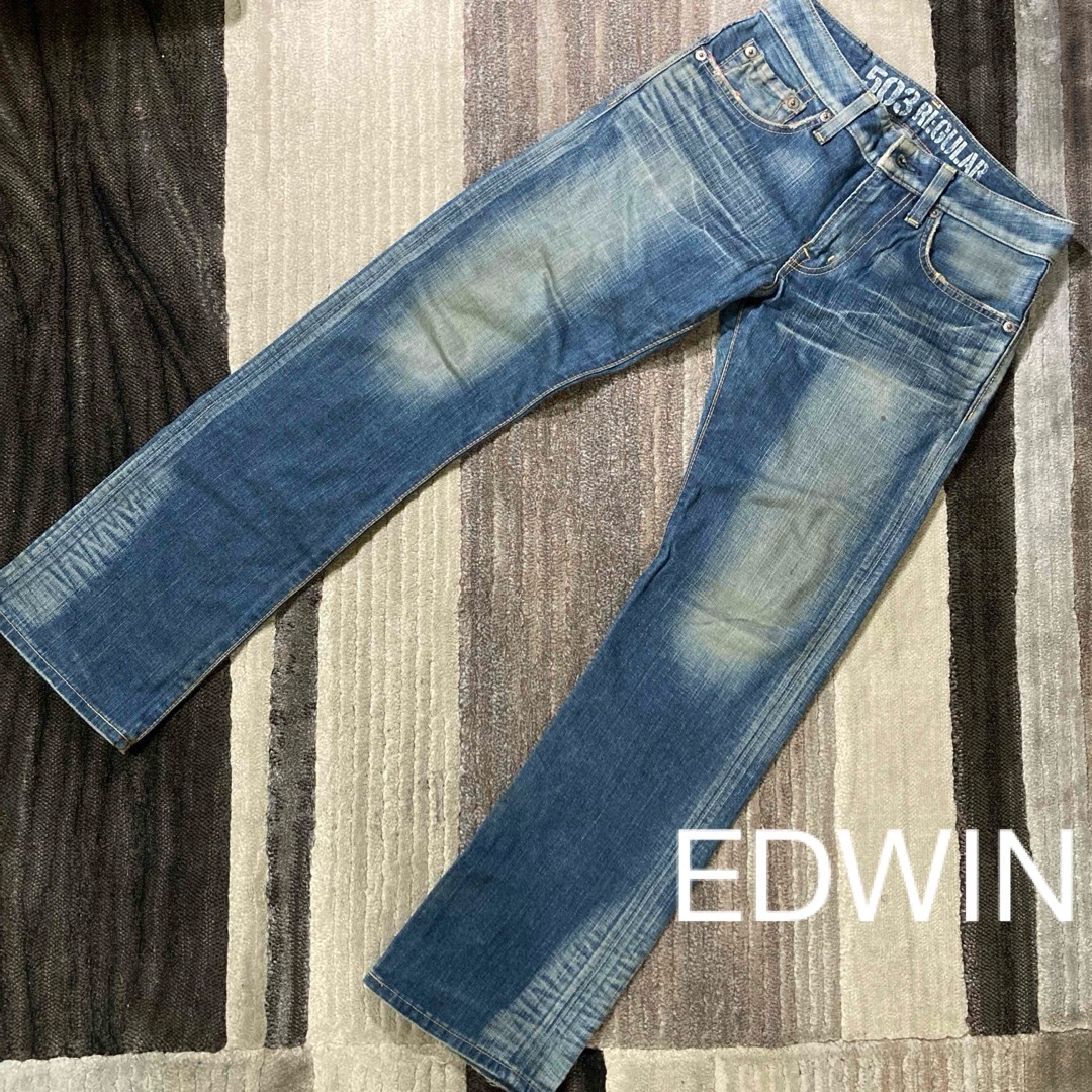 EDWIN(エドウィン)の【送料無料】エドウィン　503 EDWIN デニム　ジーンズ　サイズ29✖︎32 メンズのパンツ(デニム/ジーンズ)の商品写真