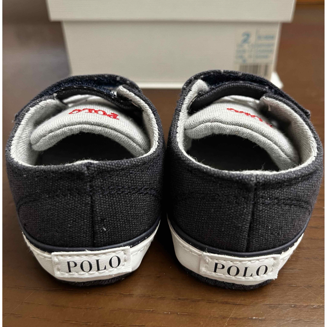 ベビーシューズ　POLO 11センチ キッズ/ベビー/マタニティのベビー靴/シューズ(~14cm)(フラットシューズ)の商品写真