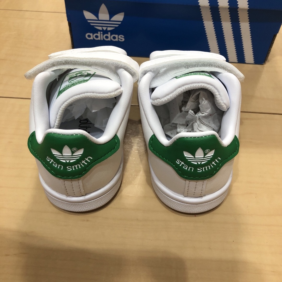 STANSMITH（adidas）(スタンスミス)の新品未使用☆adidas スタンスミス　キッズ12センチ キッズ/ベビー/マタニティのベビー靴/シューズ(~14cm)(スニーカー)の商品写真