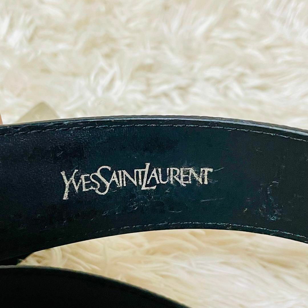 Yves Saint Laurent(イヴサンローラン)の【Yves Saint Laurent/美品】ベルト【スクエア/バックル 】 メンズのファッション小物(ベルト)の商品写真