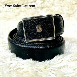 イヴサンローラン(Yves Saint Laurent)の【Yves Saint Laurent/美品】ベルト【スクエア/バックル 】(ベルト)