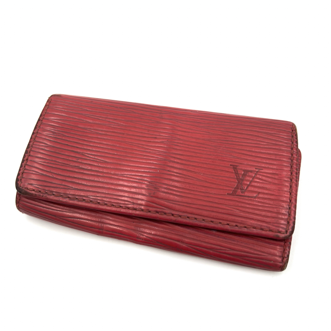 LOUIS VUITTON(ルイヴィトン)のLouis Vuitton ルイヴィトン 4連キーケース エピ ミュルティクレ4 レディースのファッション小物(キーケース)の商品写真