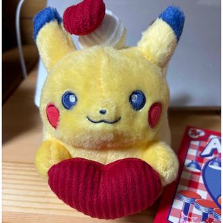 ポケモン(ポケモン)のバレンタイン モロゾフ ピカチュウ(ぬいぐるみ)