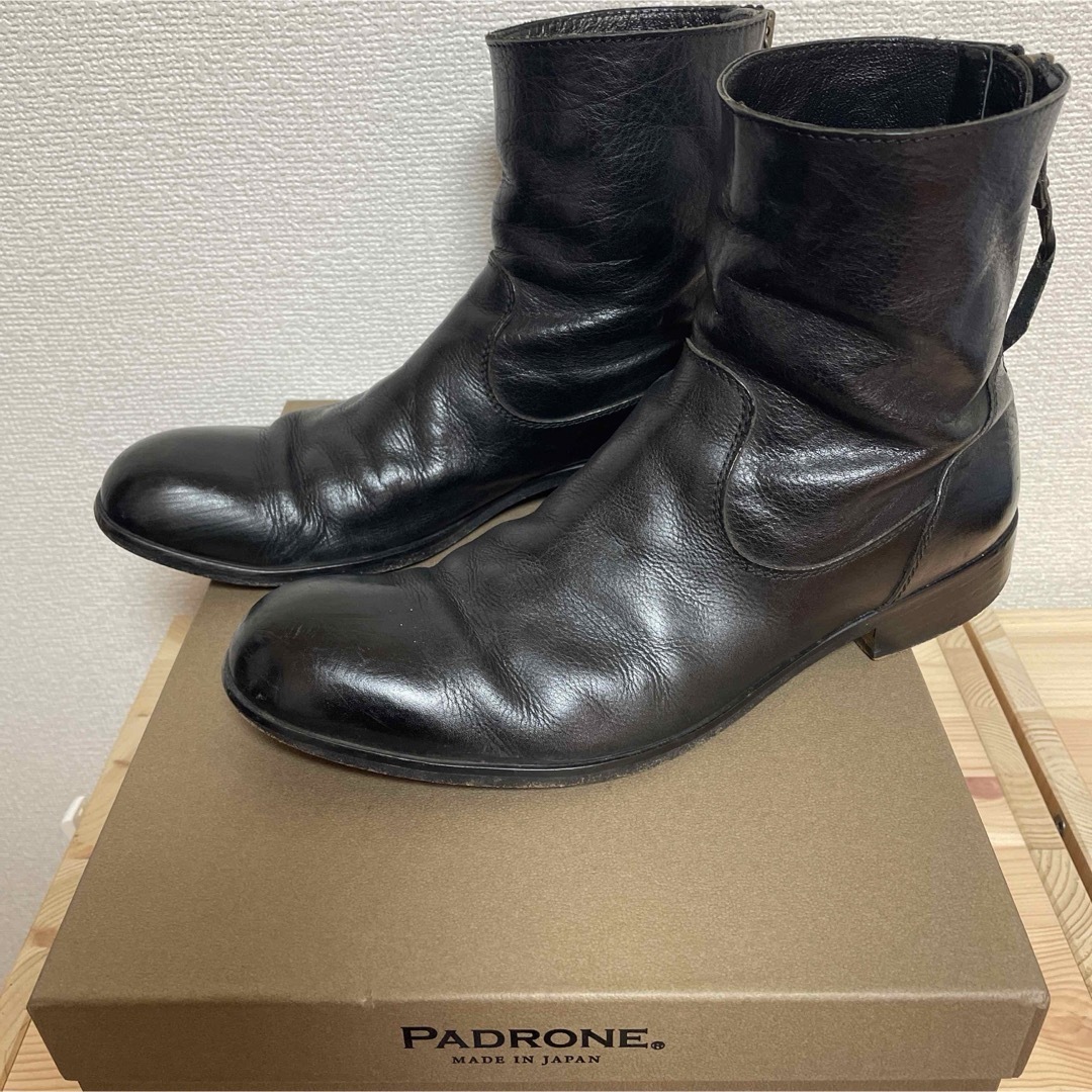 PADRONE(パドローネ)のパドローネ　ジップアップブーツ メンズの靴/シューズ(ブーツ)の商品写真