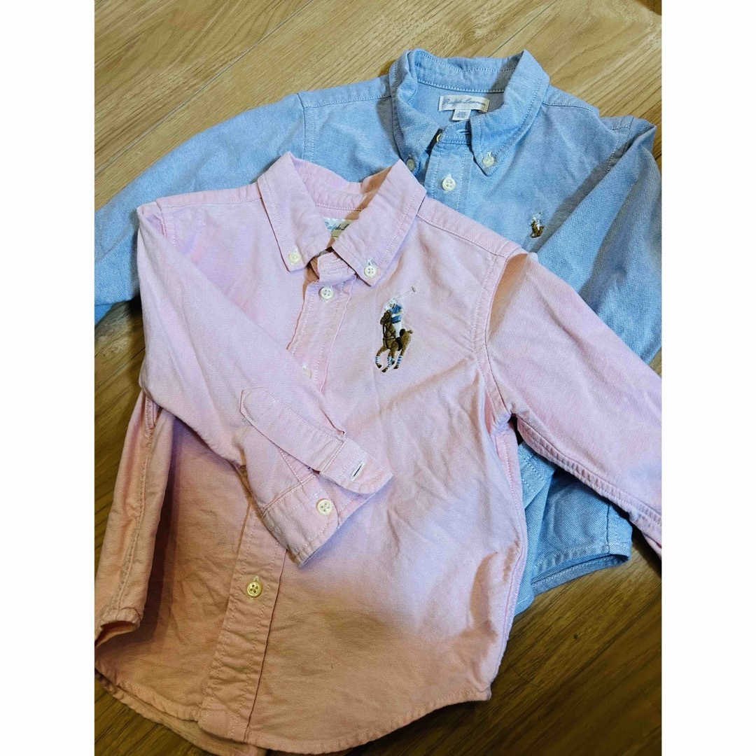 Ralph Lauren(ラルフローレン)のRalph Lauren ラルフローレン　キッズ　シャツ　18m 24m キッズ/ベビー/マタニティのベビー服(~85cm)(シャツ/カットソー)の商品写真