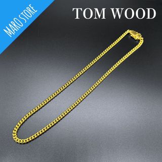 トムウッド(TOM WOOD)の【美品】 TOM WOOD チェーンネックレス silver 925 ゴールド(ネックレス)