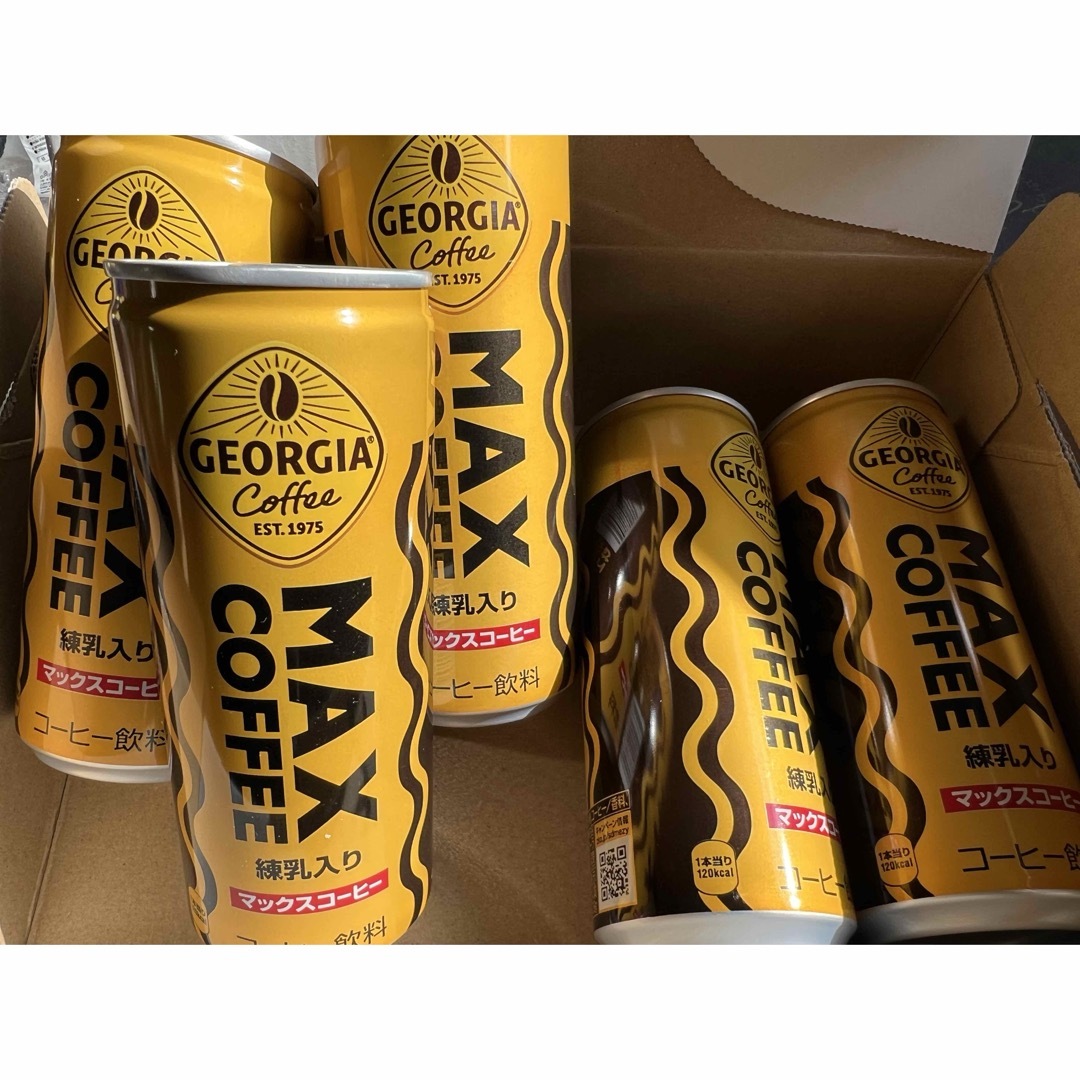 コカ・コーラ(コカコーラ)の地域限定　ジョージア　マックスコーヒー 食品/飲料/酒の飲料(コーヒー)の商品写真