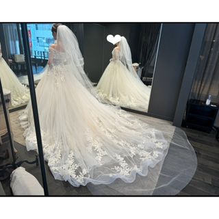 ヴェラウォン(Vera Wang)のverawang 3段ベール　ヴェラウォン　ショートベール　3mベール(ウェディングドレス)