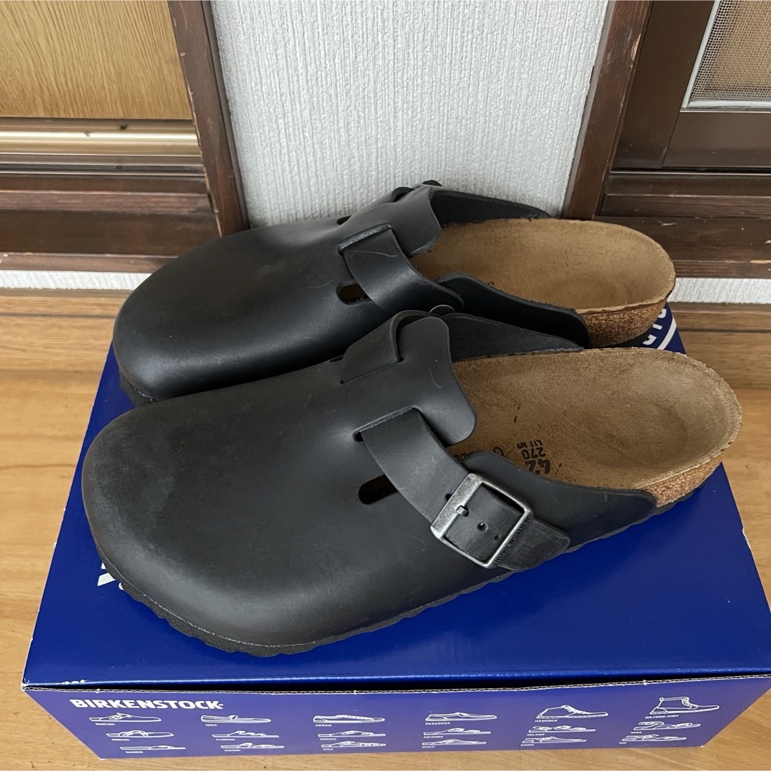 BIRKENSTOCK(ビルケンシュトック)のビルケンシュトック　ボストン　オイルドレザー　トープ　スエード　チューリッヒ メンズの靴/シューズ(サンダル)の商品写真