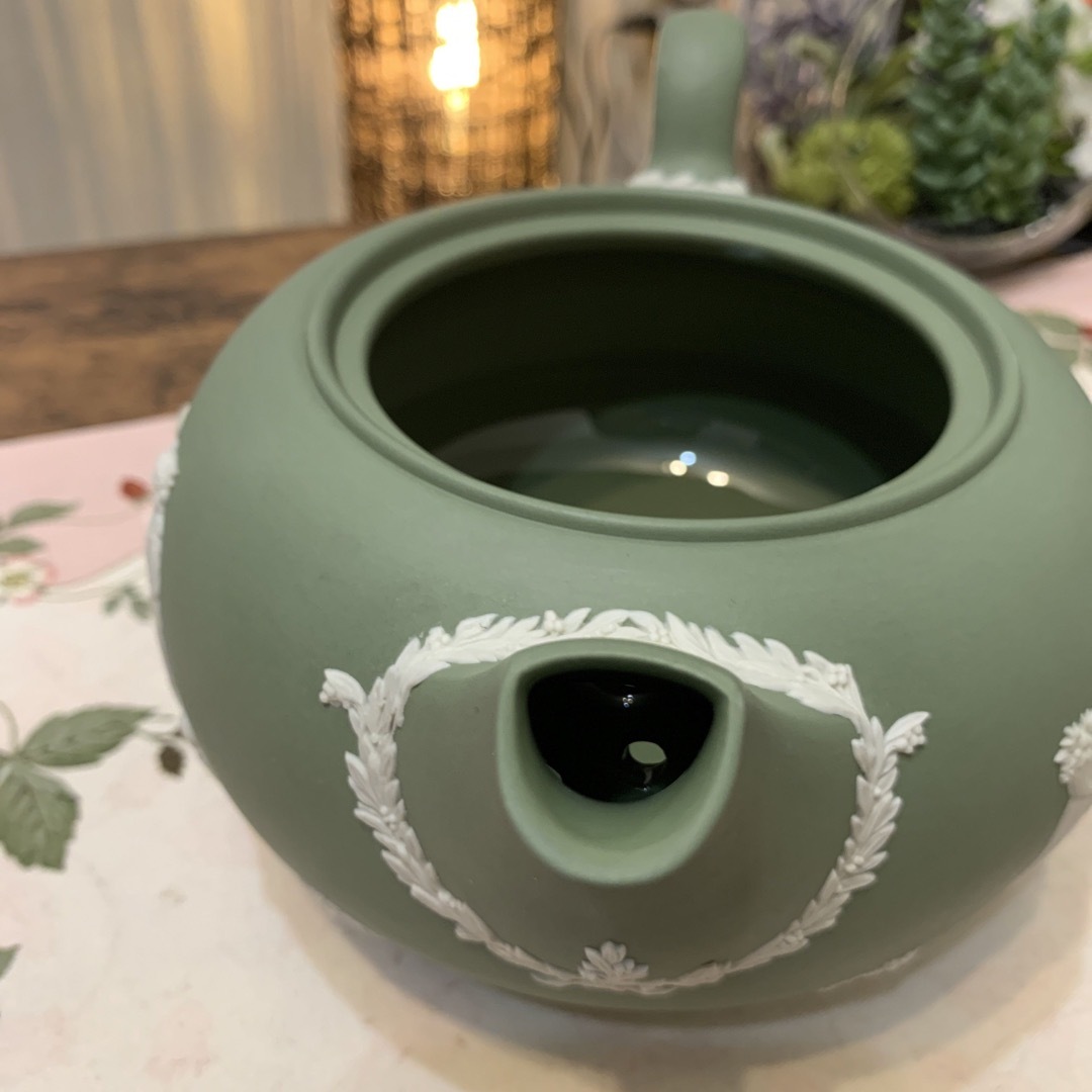 WEDGWOOD - 未使用 ウェッジウッド ジャスパー セージグリーン WEDGWOOD - 未使用 ウェッジウッド ジャスパー セージグリーン