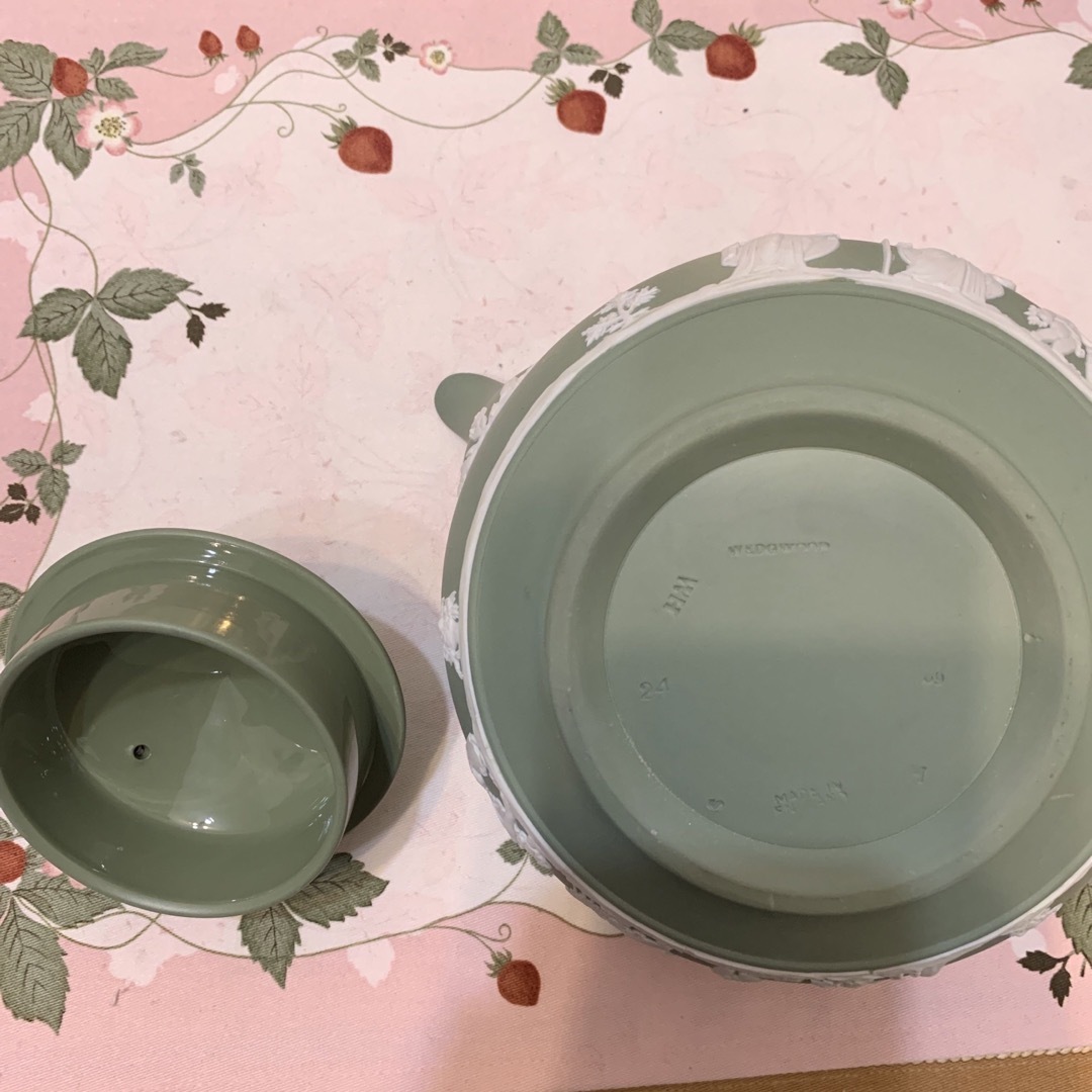 WEDGWOOD - 未使用 ウェッジウッド ジャスパー セージグリーン WEDGWOOD - 未使用 ウェッジウッド ジャスパー セージグリーン