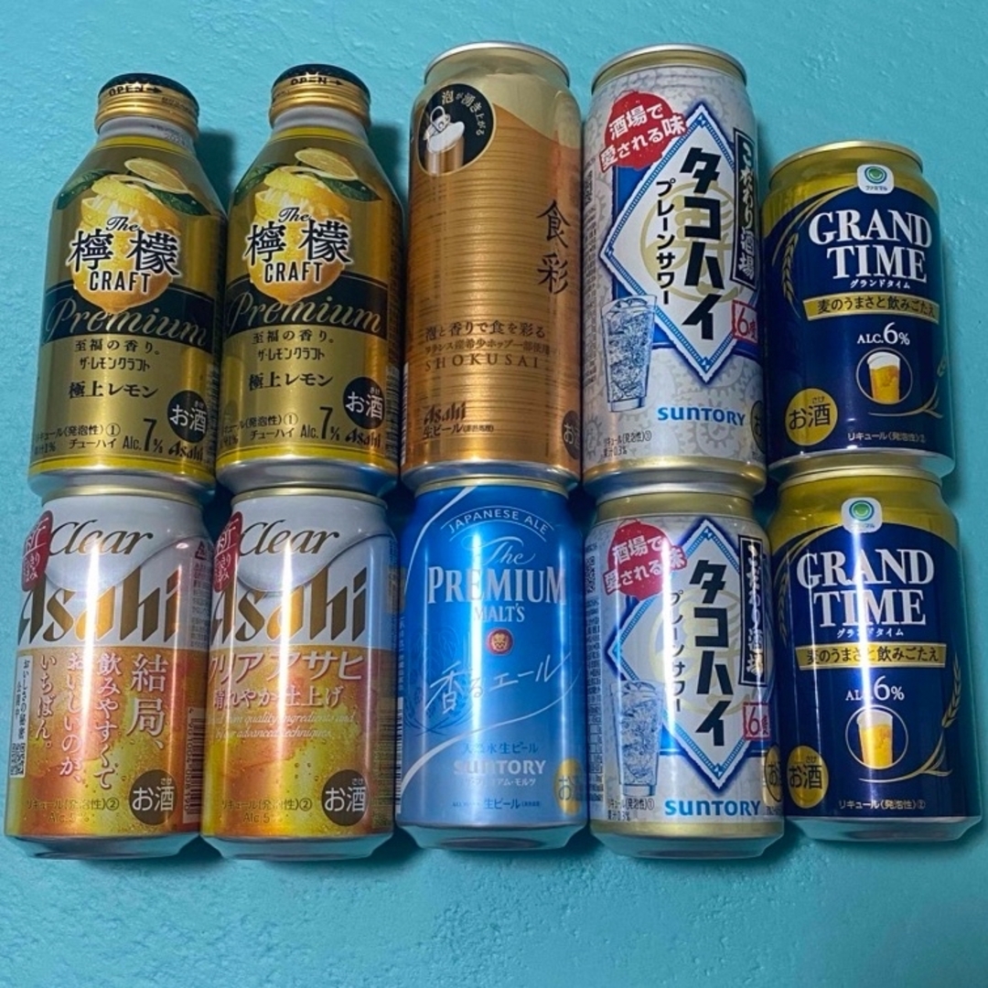 お酒10本セット 食品/飲料/酒の酒(ビール)の商品写真