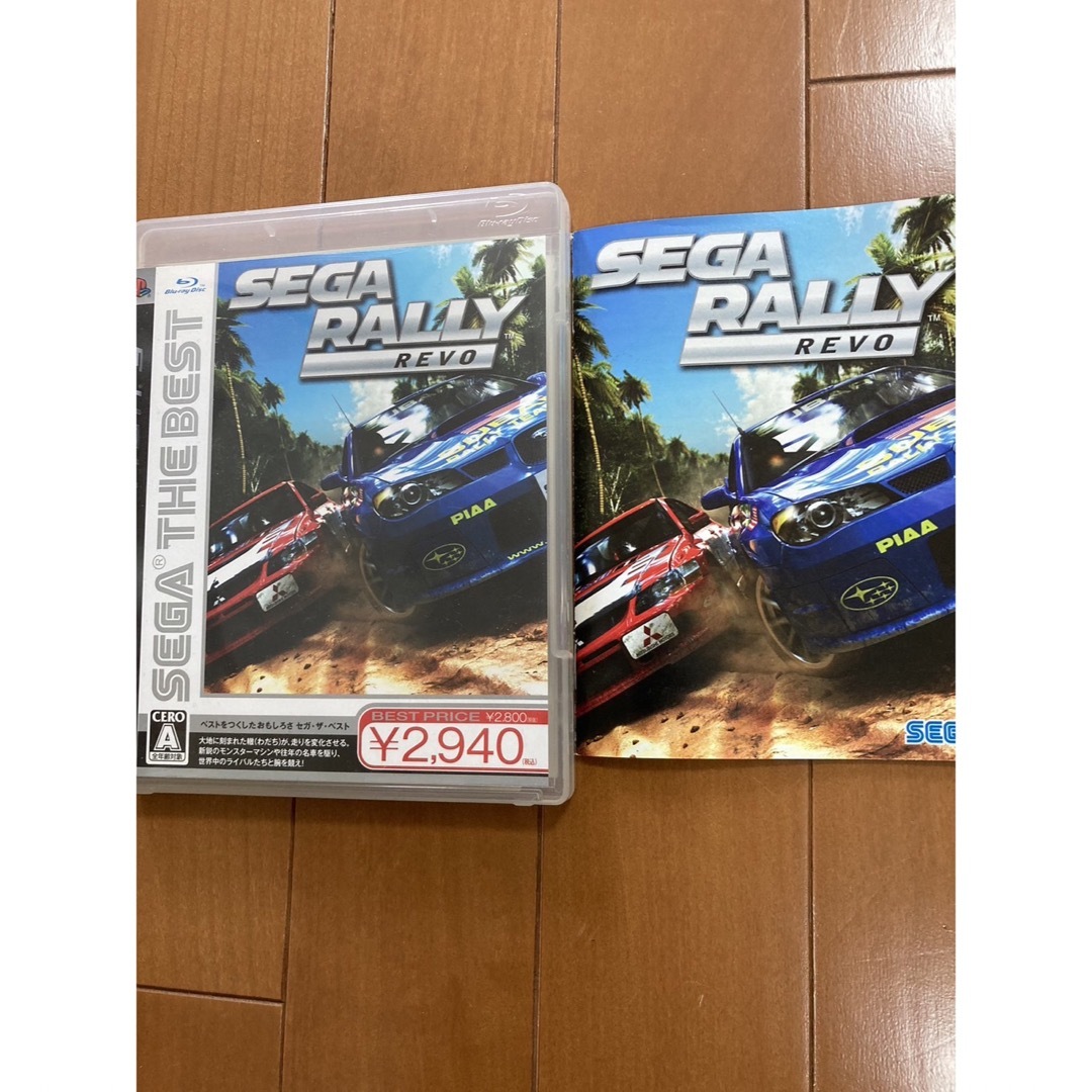 PlayStation3(プレイステーション3)のSEGA RALLY REVO セガラリー レヴォ PS3 エンタメ/ホビーのゲームソフト/ゲーム機本体(家庭用ゲームソフト)の商品写真