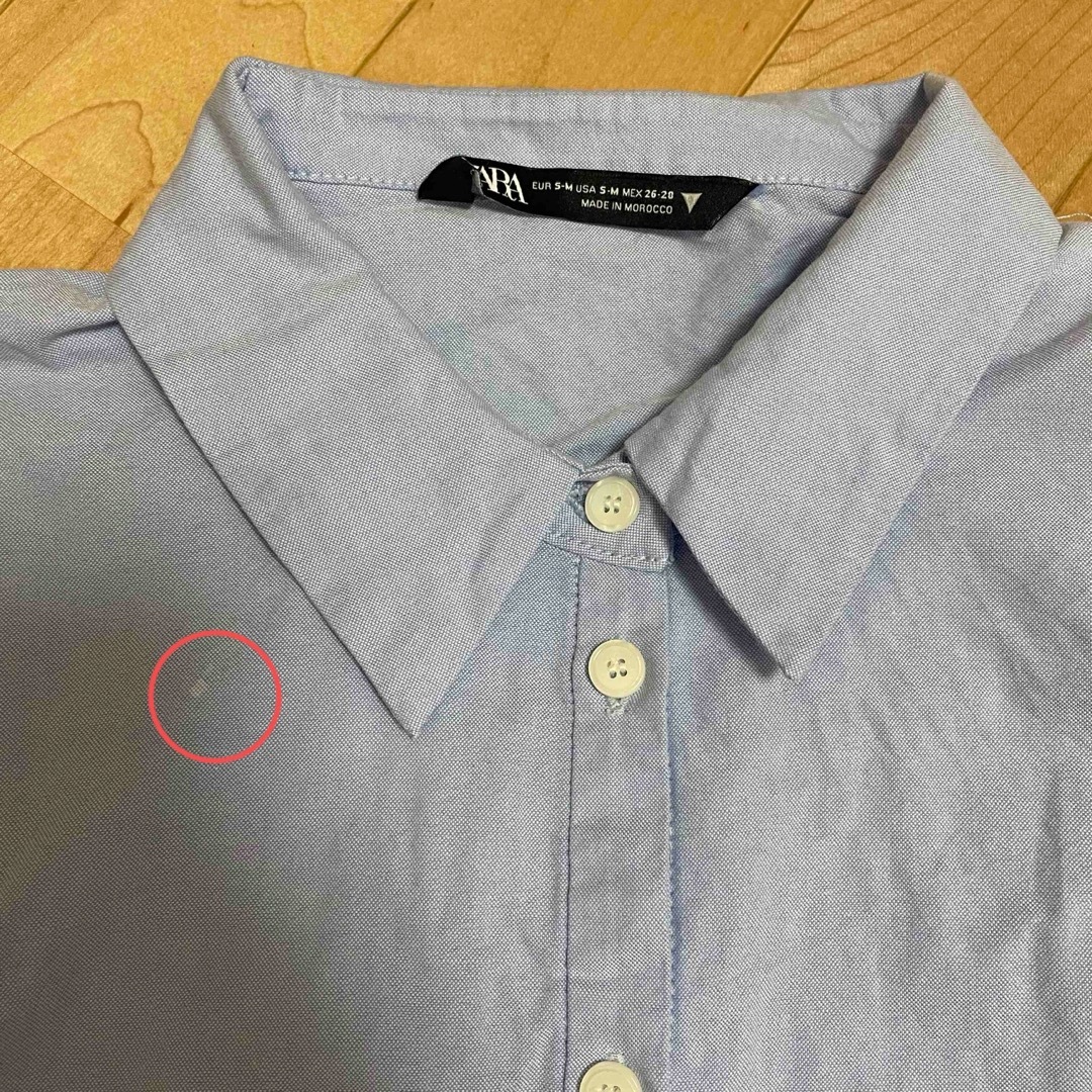 ZARA(ザラ)のZARA デザインシャツ レディースのトップス(シャツ/ブラウス(長袖/七分))の商品写真