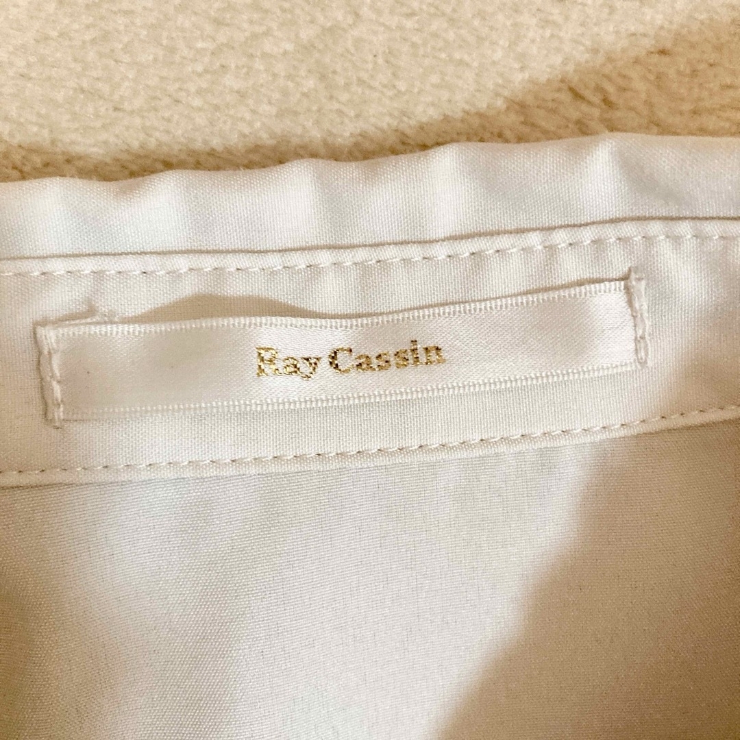 RayCassin(レイカズン)のRay Cassin レイ　カズン　6分丈ペプラムポケット付きブラウス レディースのトップス(シャツ/ブラウス(長袖/七分))の商品写真