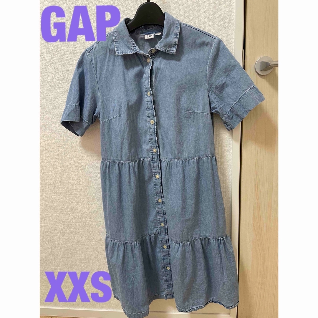 GAP(ギャップ)のGAP  ワンピース　XXS レディースのワンピース(ひざ丈ワンピース)の商品写真