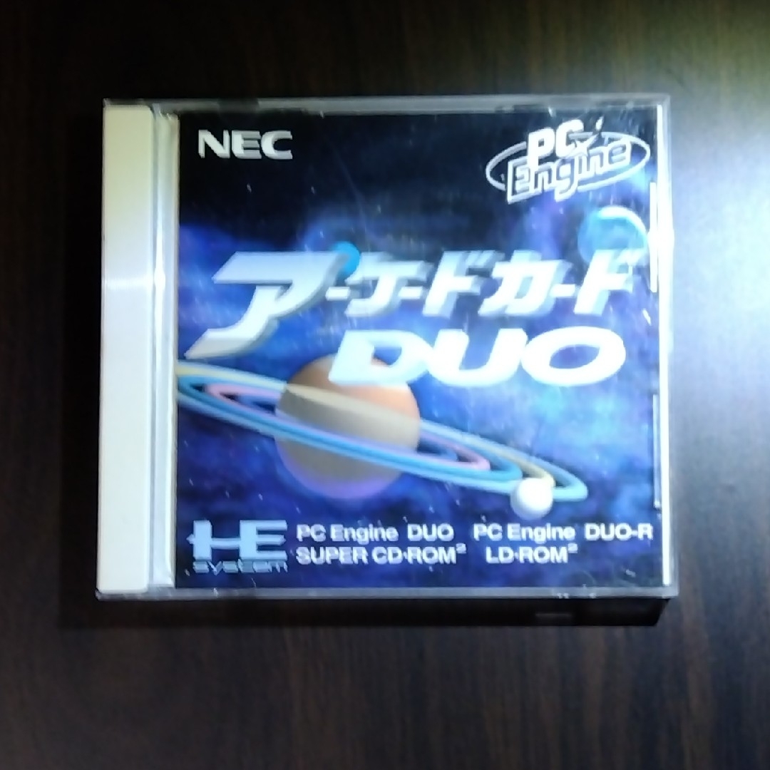 NEC(エヌイーシー)のアーケードカードDUO エンタメ/ホビーのゲームソフト/ゲーム機本体(家庭用ゲームソフト)の商品写真