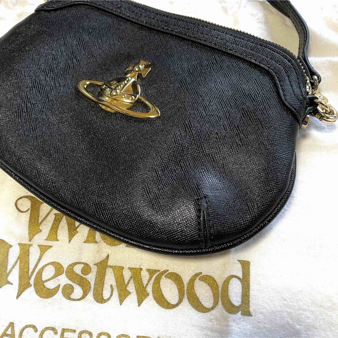 Vivienne Westwood(ヴィヴィアンウエストウッド)の【人気デザイン】✨ヴィヴィアンウエストウッド ショルダーバッグ オーブ レザー レディースのバッグ(ショルダーバッグ)の商品写真