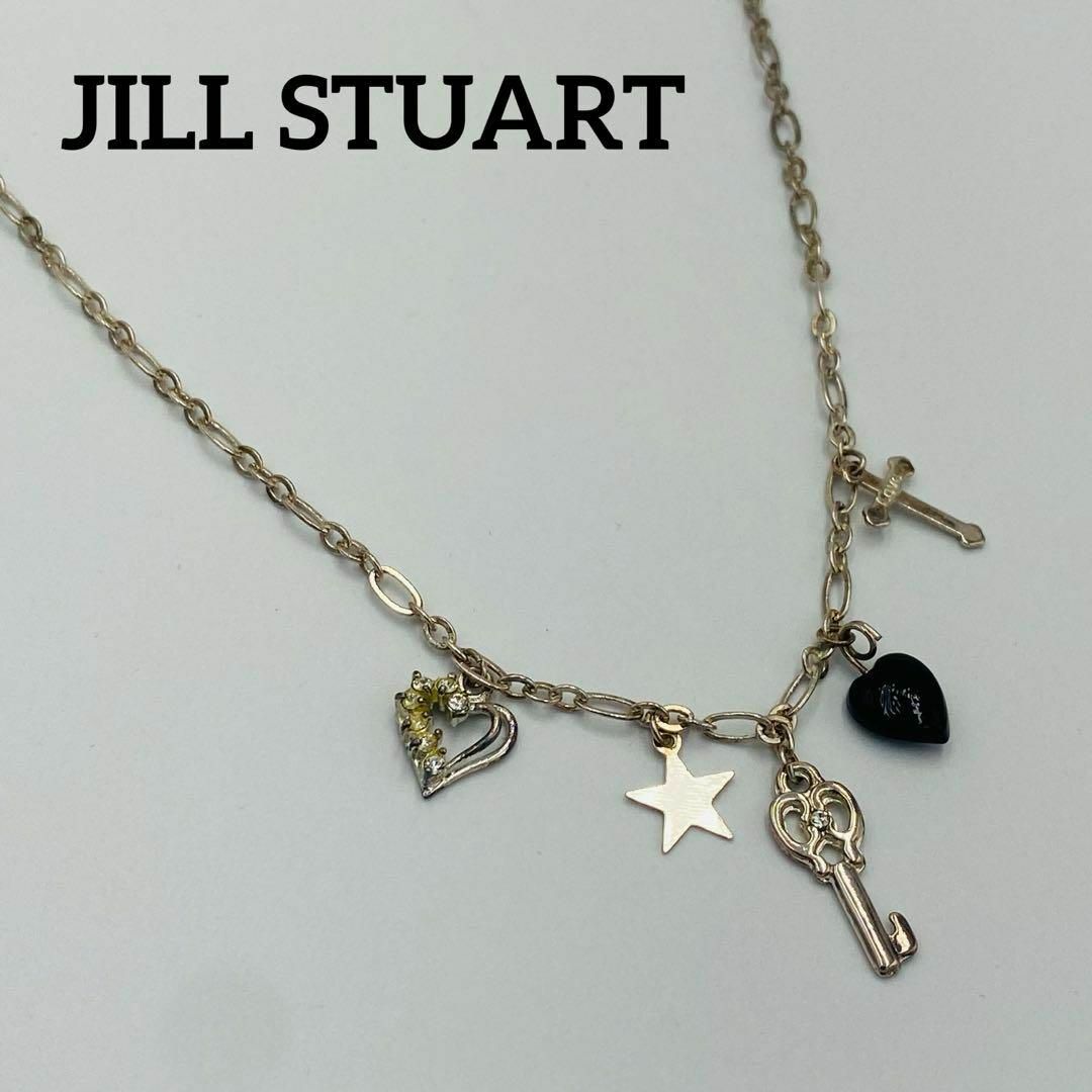 JILLSTUART(ジルスチュアート)の★JILL STUART★ ネックレス ハート キー クロス スター シルバー レディースのアクセサリー(ネックレス)の商品写真