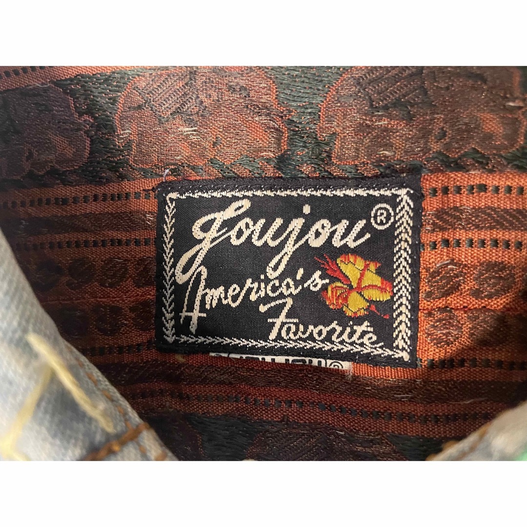 joujou(ジュジュ)の古着 JOUJOU AMERICA'S FAVORITE デニムジャケット メンズのジャケット/アウター(Gジャン/デニムジャケット)の商品写真