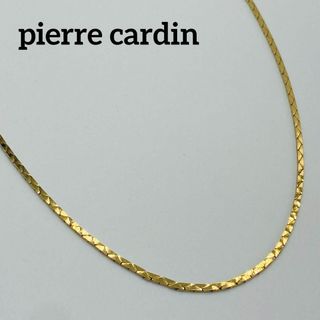 ピエールカルダン(pierre cardin)の美品 ★pierre cardin★ チェーンネックレス 三角チェーン ゴールド(ネックレス)