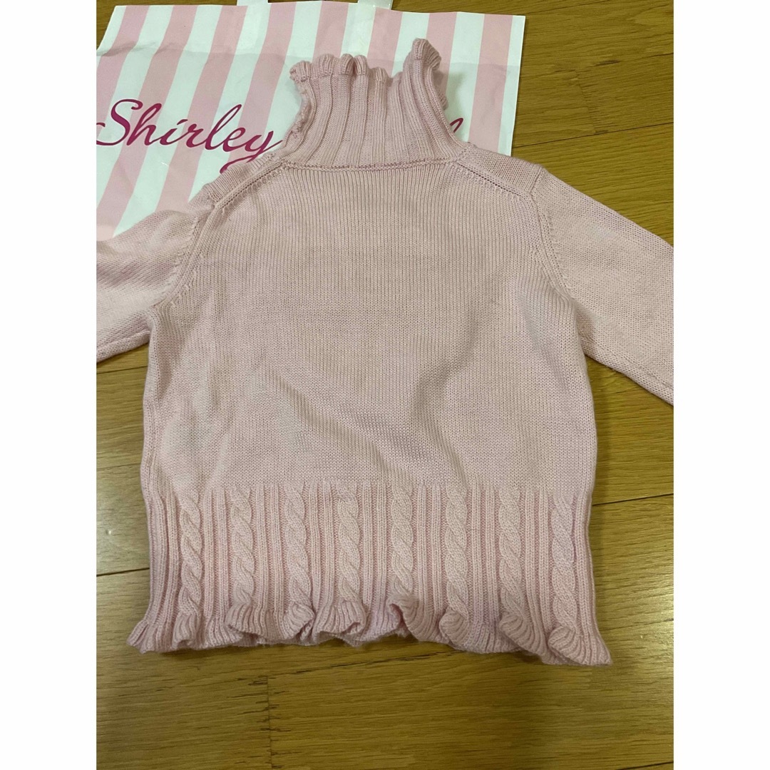 Shirley Temple(シャーリーテンプル)のシャーリーテンプル　ジンジャーマン　ニット　スカートセット キッズ/ベビー/マタニティのキッズ服女の子用(90cm~)(ニット)の商品写真