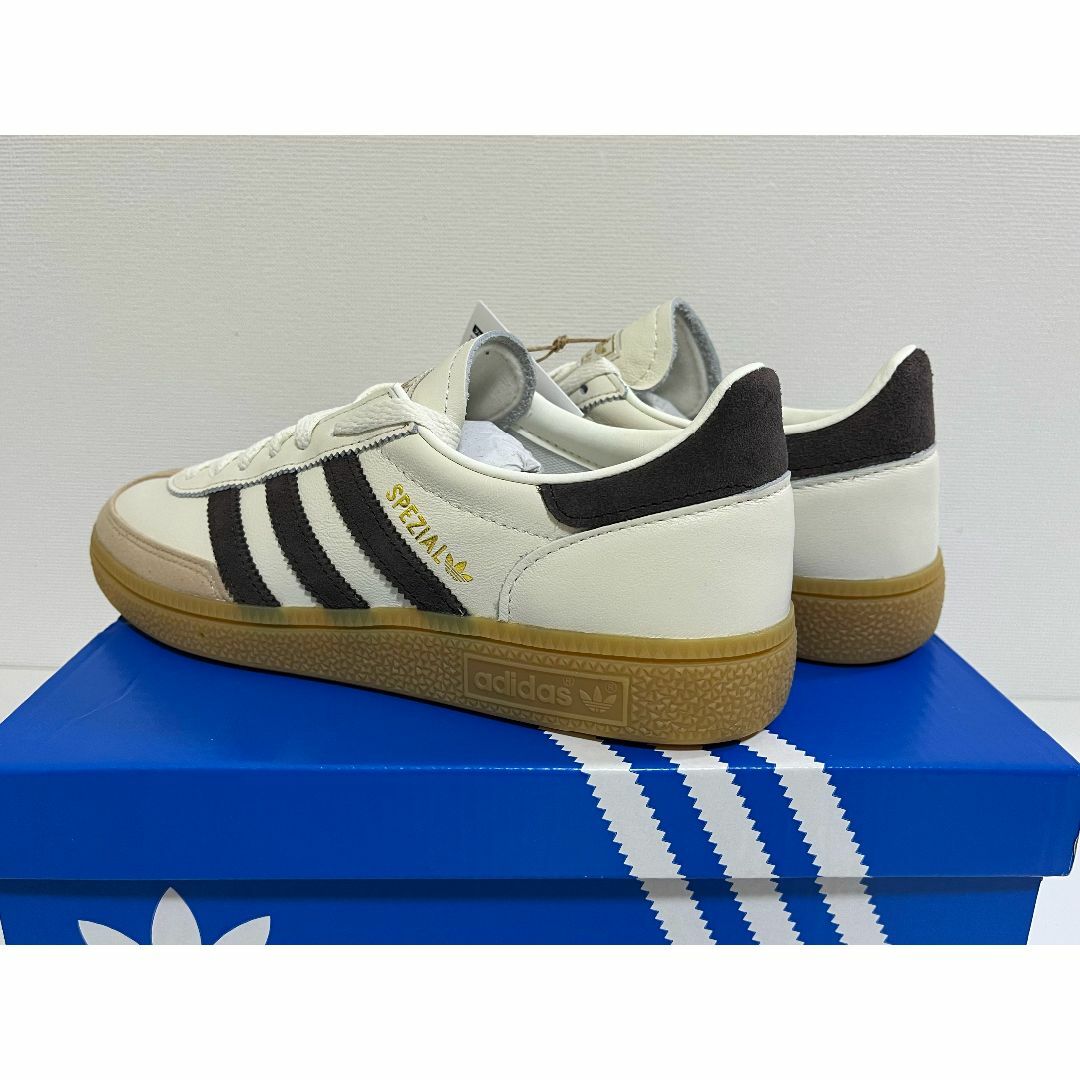 adidas(アディダス)の【新品】24cm adidas SPEZIAL オフホワイト/ダークブラウン レディースの靴/シューズ(スニーカー)の商品写真