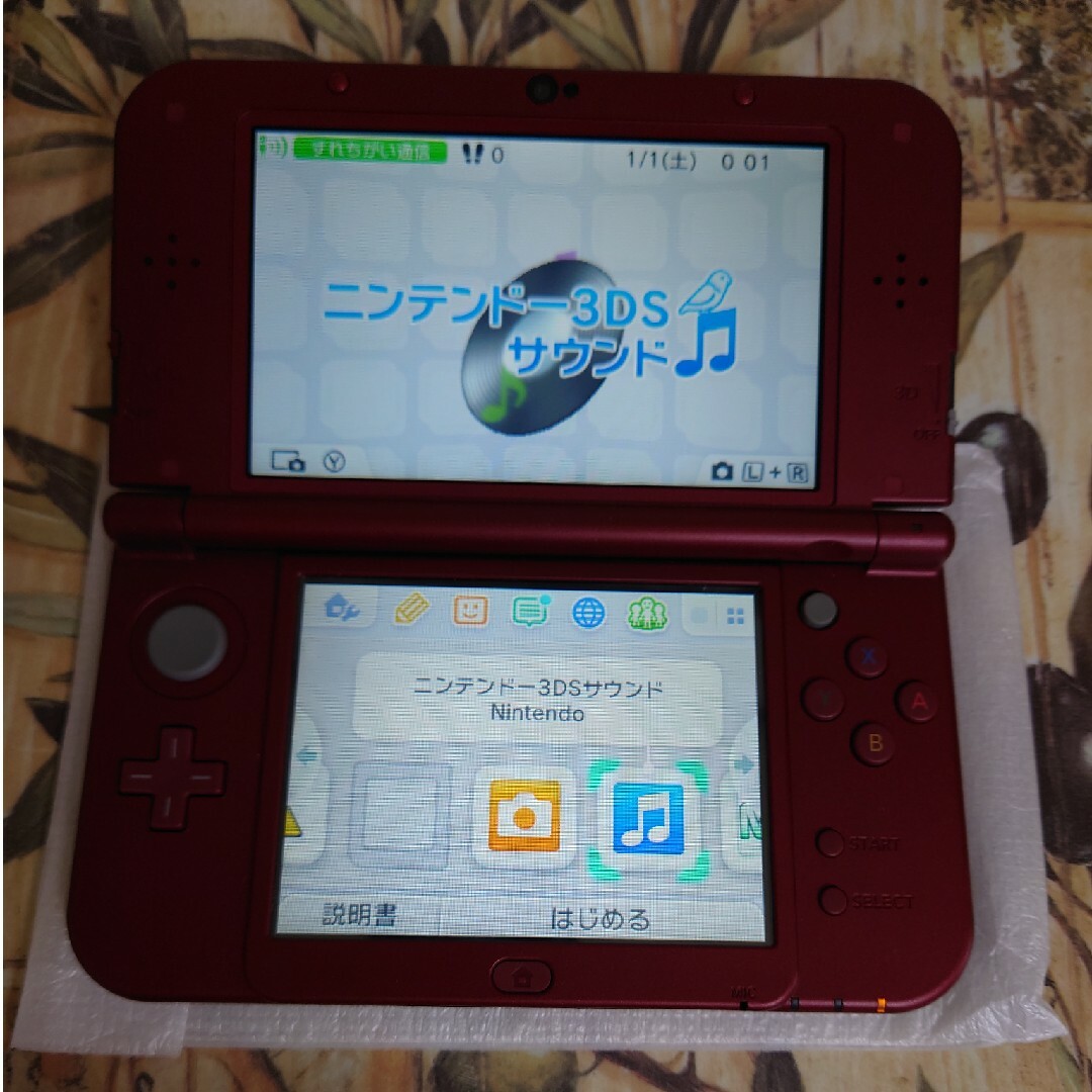 Newニンテンドー3DS LL メタリックレッド美品　完品