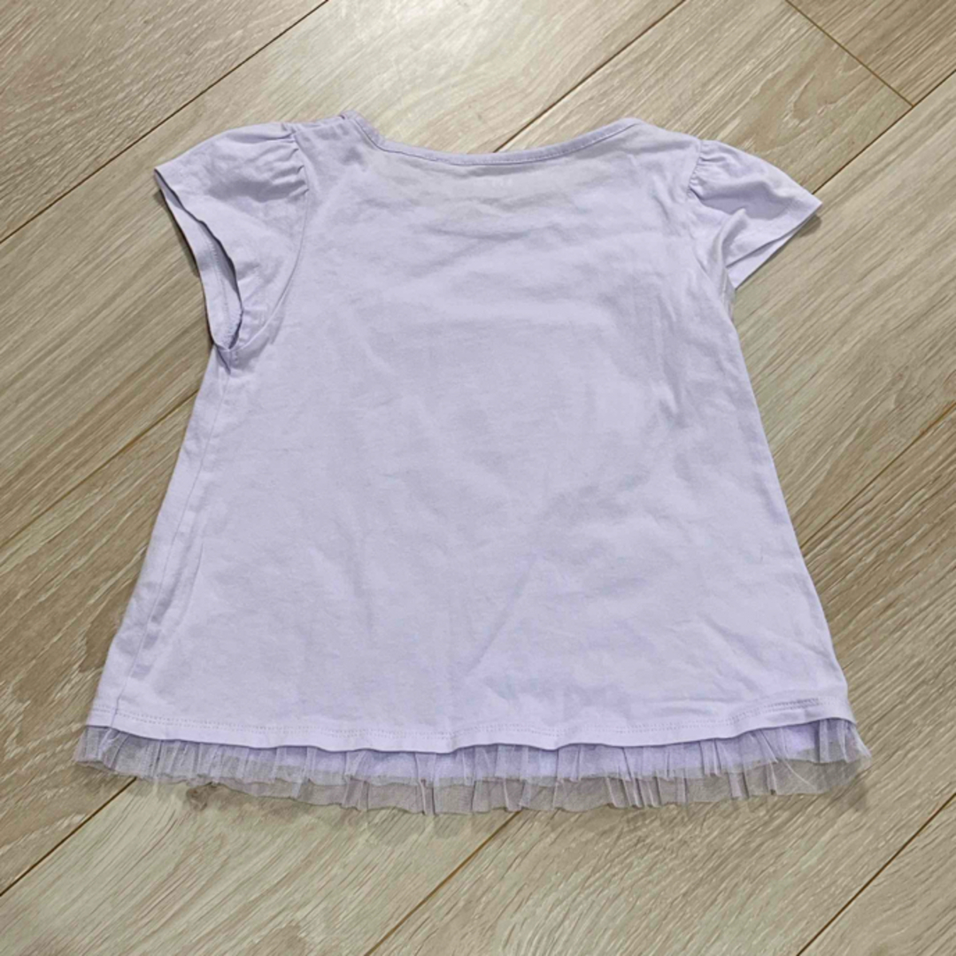 UNIQLO(ユニクロ)の【専用】Tシャツ２枚セット キッズ/ベビー/マタニティのキッズ服女の子用(90cm~)(Tシャツ/カットソー)の商品写真