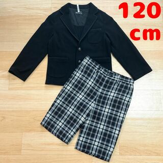 MICHIKO LONDON - 120 スーツ 黒 2点セット ミチコロンドン 男の子 男児  キッズ