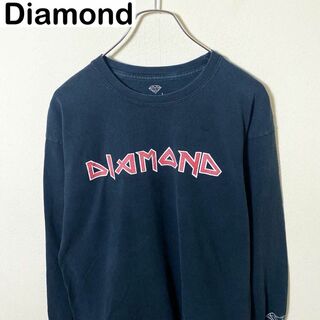 ヴィンテージ(VINTAGE)のDiamond Supply Co. 長袖　Tシャツ　ロンT 古着　スケーター(Tシャツ/カットソー(七分/長袖))