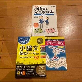 【美品✨】小論文参考書3冊セット(語学/参考書)