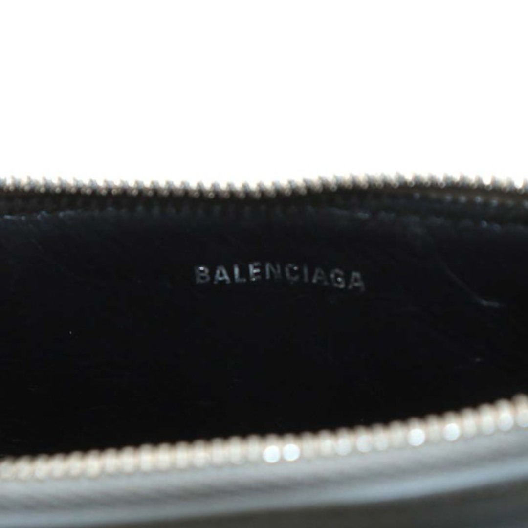 Balenciaga(バレンシアガ)のバレンシアガ コインケース 小銭入れ レザー シルバー色 594214 レディースのファッション小物(コインケース)の商品写真