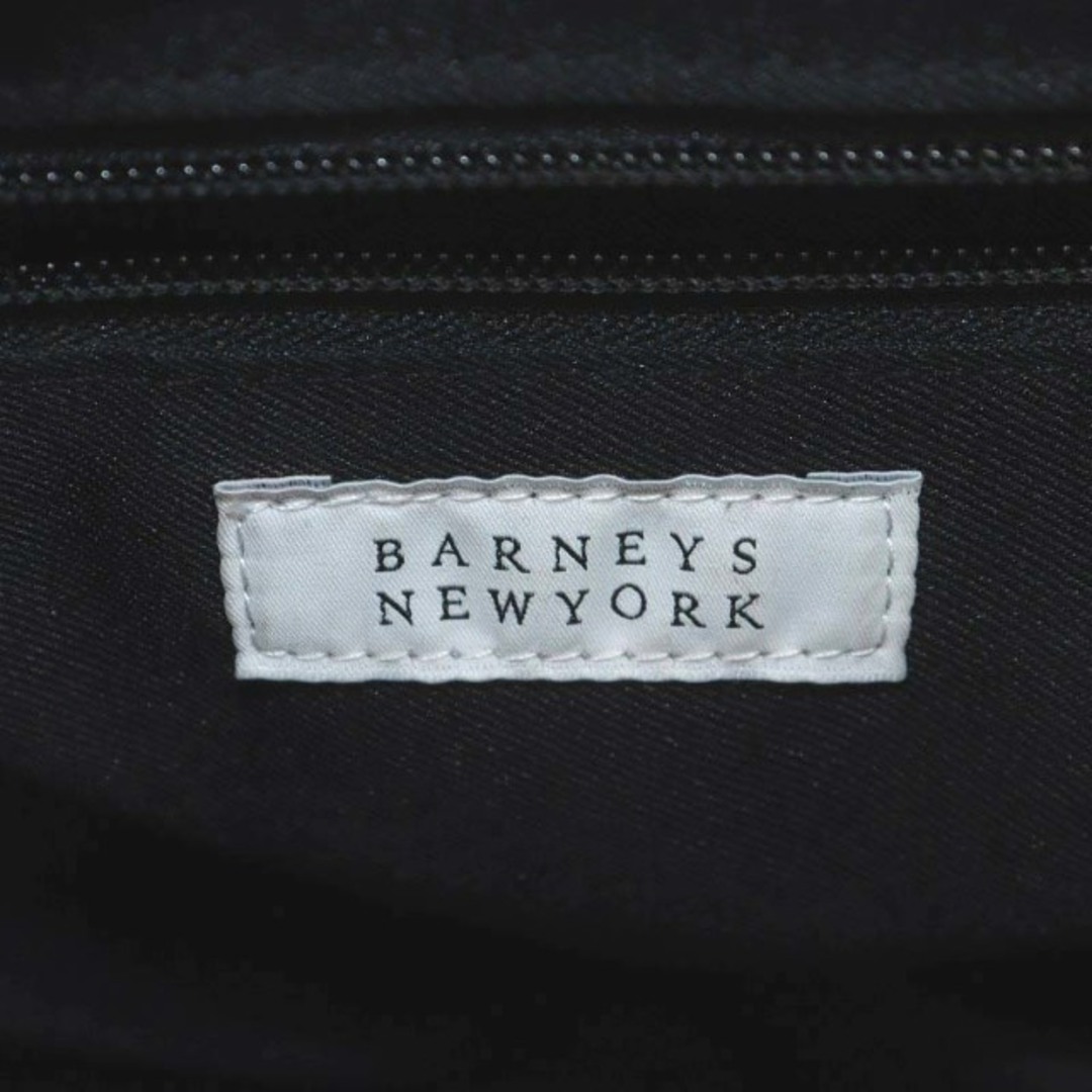 BARNEYS NEW YORK(バーニーズニューヨーク)のバーニーズニューヨーク ショルダーバッグ ハンドバッグ 2way レザー 黒 レディースのバッグ(ショルダーバッグ)の商品写真