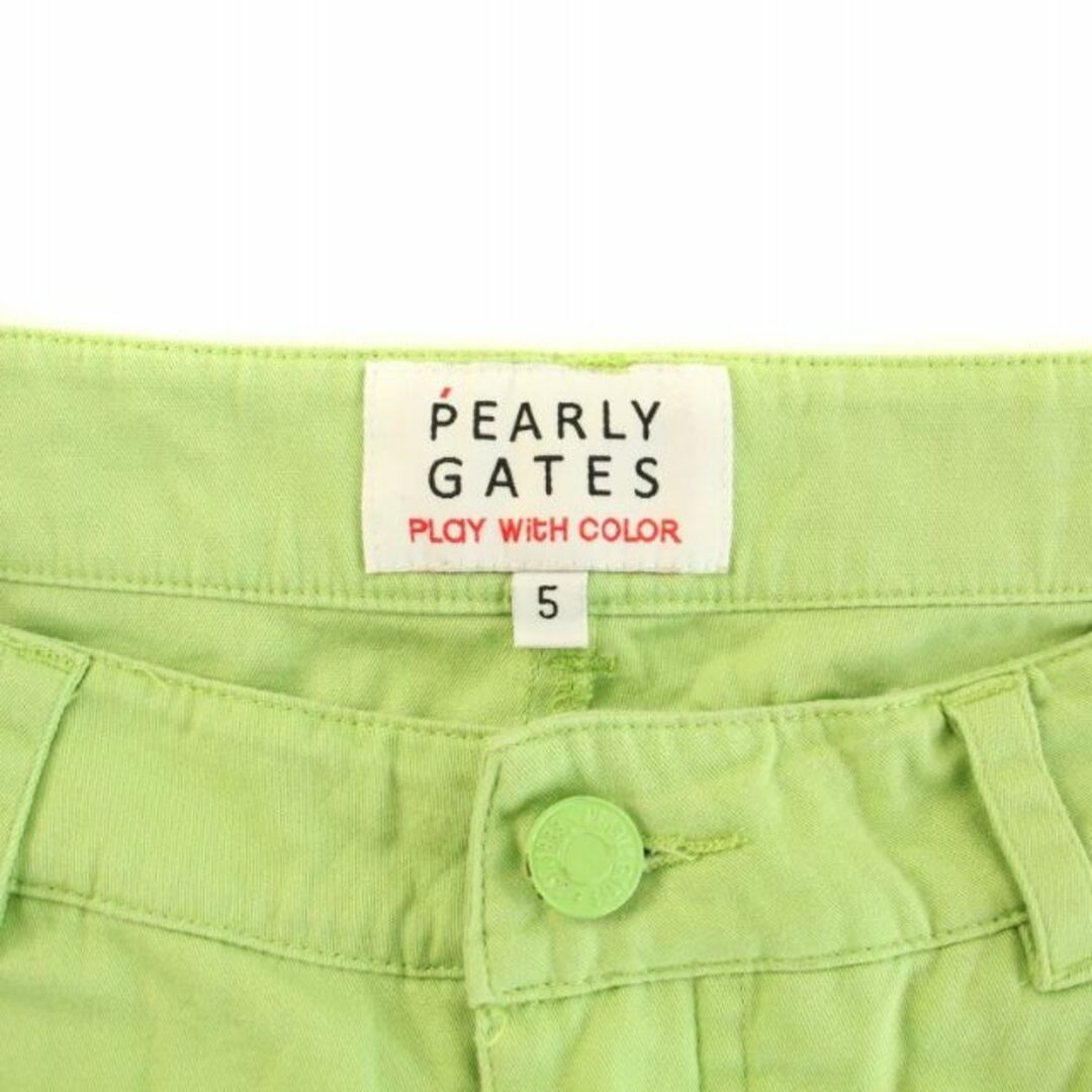 PEARLY GATES(パーリーゲイツ)のPEARLY GATES ゴルフウェア パンツ スラックス ジップフライ 5 L メンズのパンツ(スラックス)の商品写真