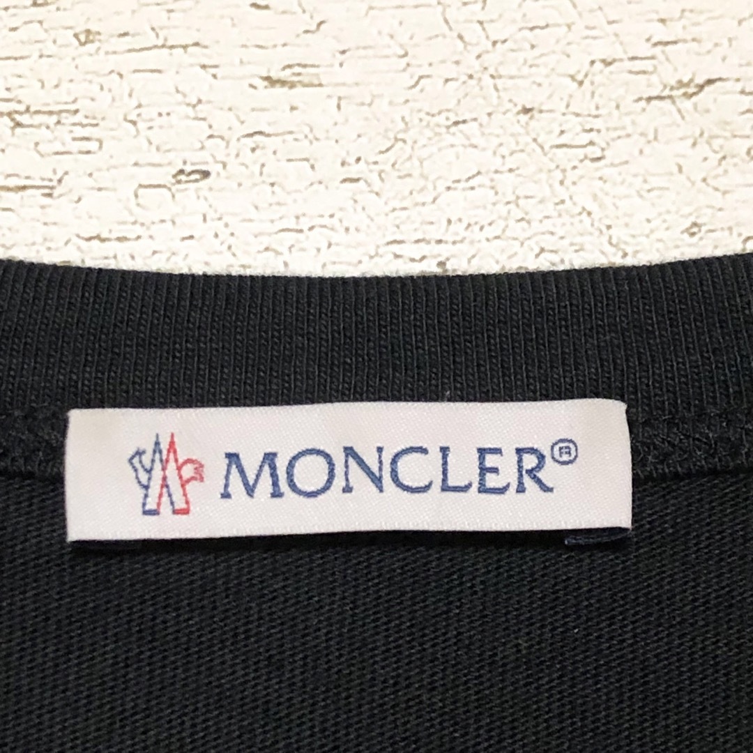 MONCLER(モンクレール)のMONCLER モンクレール tシャツ トリコ刺繍ロゴ入り メンズのトップス(Tシャツ/カットソー(半袖/袖なし))の商品写真