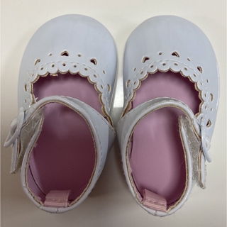 babyシューズ・First shoes・ベビーフォーマル・エナメル・ホワイト(その他)
