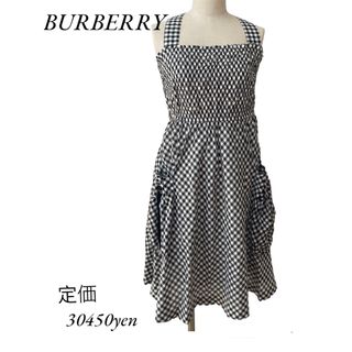 バーバリーブルーレーベル(BURBERRY BLUE LABEL)の新品★バーバリーブルーレーベル BURBERRY  チェック ワンピース(ひざ丈ワンピース)