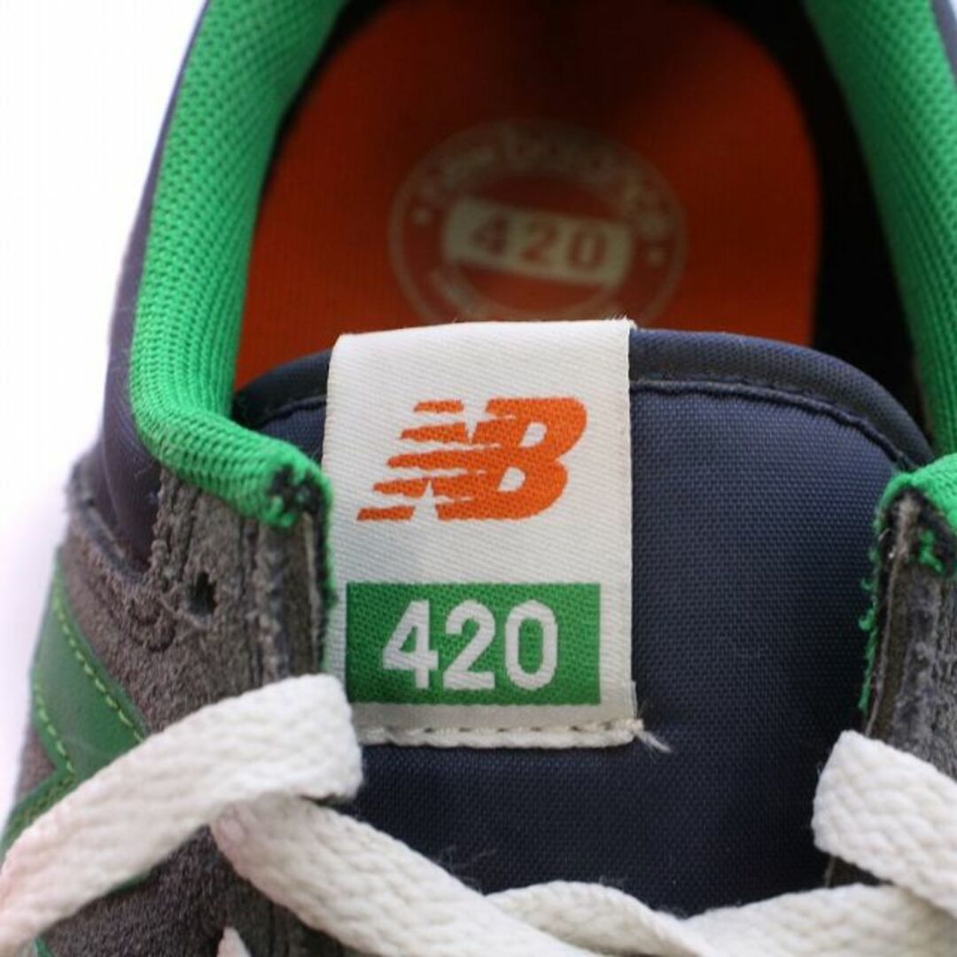 New Balance(ニューバランス)のニューバランス 420 スニーカー シューズ US5 23cm 紺 緑 レディースの靴/シューズ(スニーカー)の商品写真