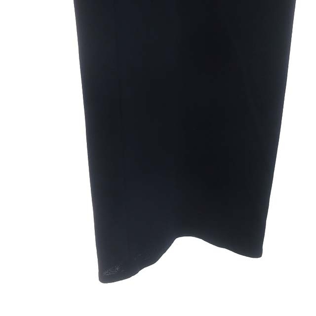 DES PRES(デプレ)のデプレ クレープジョーゼット セミワイドパンツ 34 紺 ネイビー レディースのパンツ(その他)の商品写真