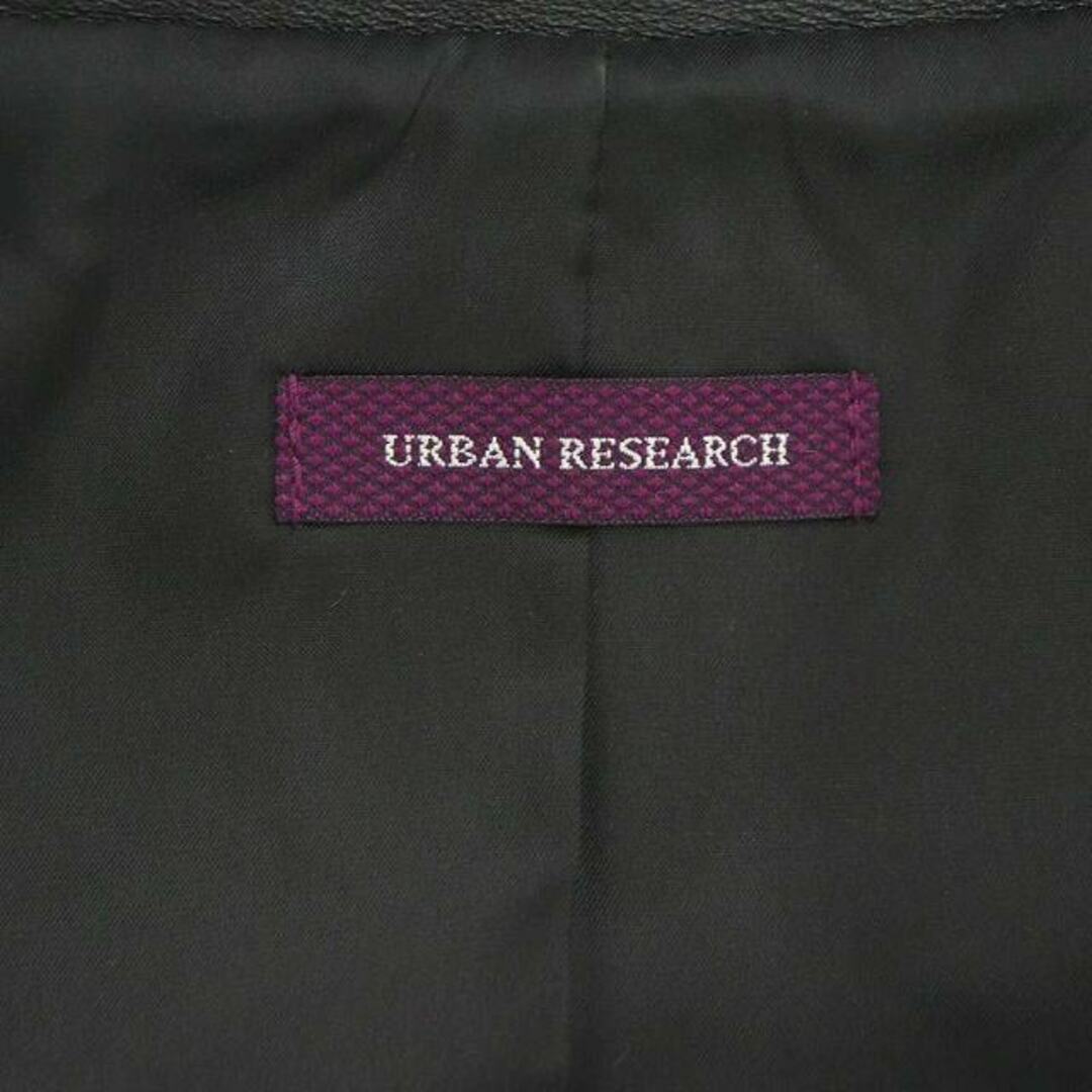 URBAN RESEARCH(アーバンリサーチ)のアーバンリサーチ ダブルライダースジャケット ブルゾン 羊革 ラムレザー レディースのジャケット/アウター(ライダースジャケット)の商品写真