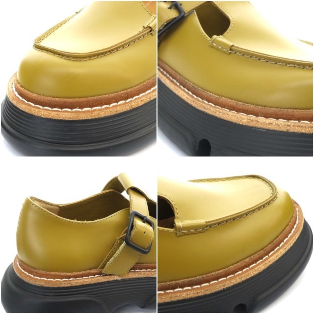 ENFOLD(エンフォルド)のエンフォルド ベルトモカシューズ 37 キャメル 300FS255-0650 レディースの靴/シューズ(ローファー/革靴)の商品写真