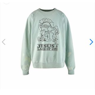 Saint Mxxxxxx JESUS CREWNECK スウェット 新品未使用(スウェット)