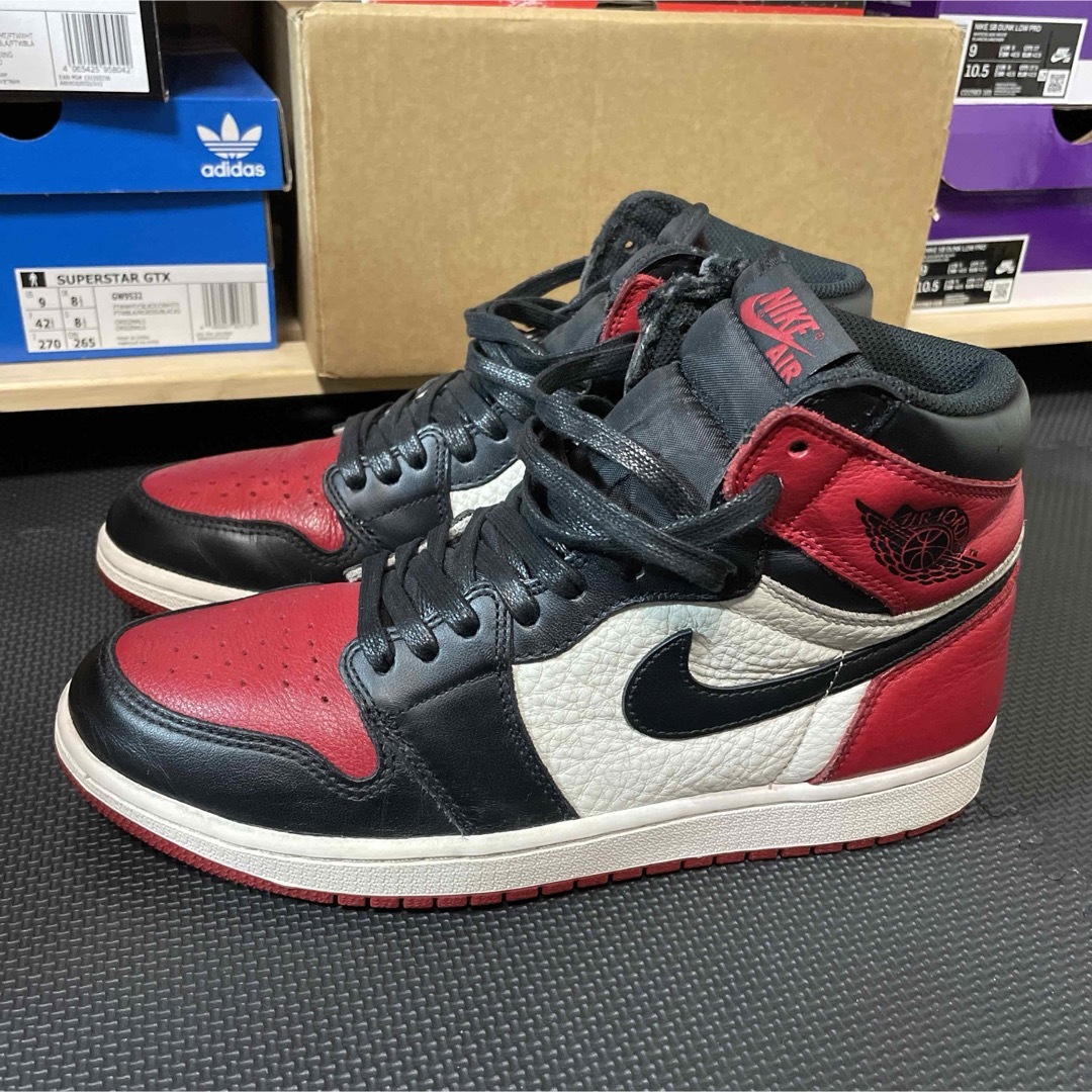 NIKE(ナイキ)のNike Air Jordan 1 Retro High OG Bred Toe メンズの靴/シューズ(スニーカー)の商品写真