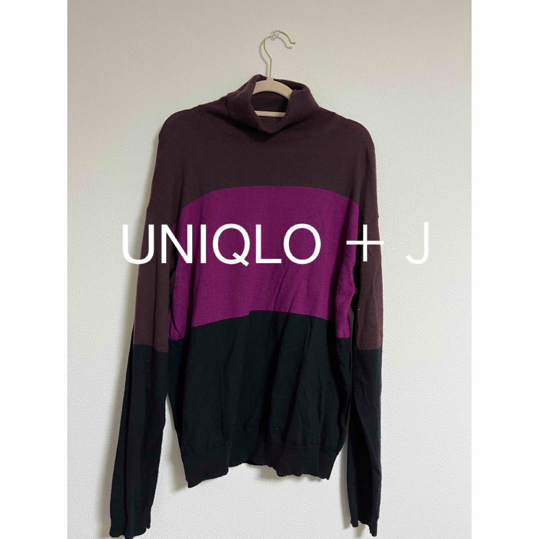 UNIQLO(ユニクロ)のプラスジェイ ユニクロUNIQLO J メリノブレンドタートルネック　セーター レディースのトップス(ニット/セーター)の商品写真