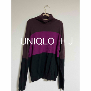 ユニクロ(UNIQLO)のプラスジェイ ユニクロUNIQLO J メリノブレンドタートルネック　セーター(ニット/セーター)
