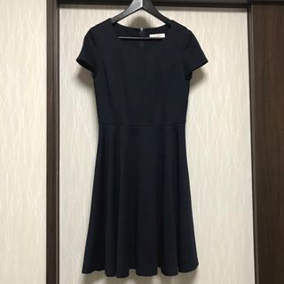 エムプルミエ(M-premier)の美品　m's select ワンピース  黒　38 卒業式(ひざ丈ワンピース)