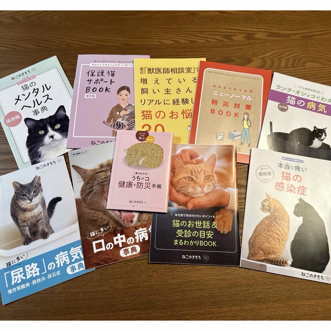 Benesse(ベネッセ)のねこのきもち　付録本　まとめて10冊セット その他のペット用品(猫)の商品写真